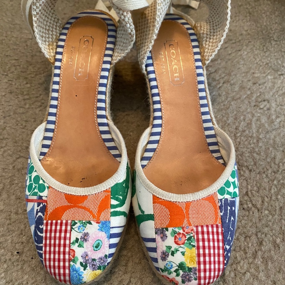 Coach strapped sandals